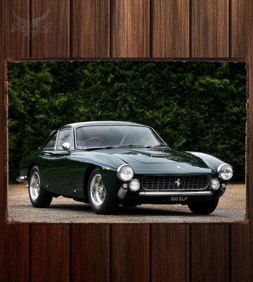 Металлическая табличка Ferrari 250 GT Berlinetta Lusso UK-spec